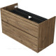 Тумба под раковину Aquanet Nova Lite 2.0 110 2 ящика дуб рустикальный 00346321