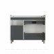 Тумба с раковиной Aquanet Nova Lite 2.0 90 L напольная белый глянец 00365924