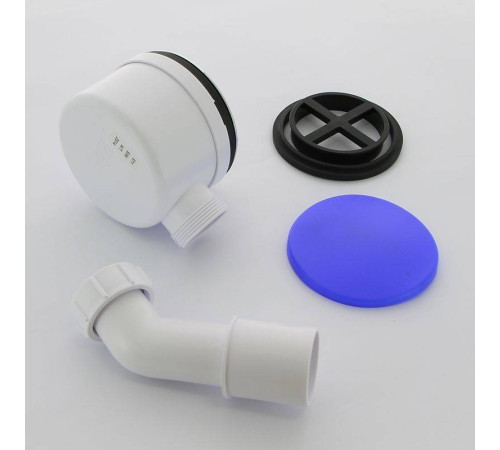 Сифон для поддона McAlpine бутылочный 90-100 мм высота 70 мм выход 40/50 мм хром MRS8CPBS