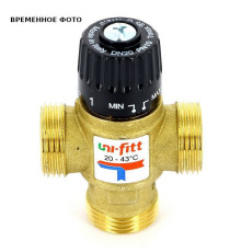 Клапан термосмесительный Watts Aquamix 6211C1 1 20-43 °C Kvs 2.5 никелированный 351N0541