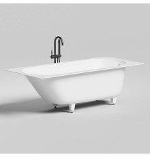 Ванна встраиваемая Salini Ornella 170х80х60 см S-Stone белый матовый 102324M/23101H