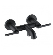 Смеситель для ванны и душа Kludi Nova Fonte Puristic черный матовый 205403915