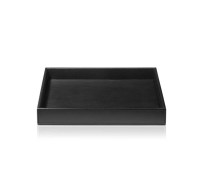 Лоток универсальный Decor Walther Brownie Tab Q 26x22 см черная кожа 0932560