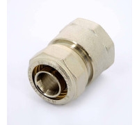 Муфта обжимная никелированная Uni-Fitt 26x1 ВР 661N8400