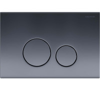 Панель смыва Kordi KDI-0000039 нержавеющая сталь оружейная сталь круглые кнопки KDI-0000039