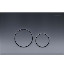 Панель смыва Kordi KDI-0000039 нержавеющая сталь оружейная сталь круглые кнопки KDI-0000039