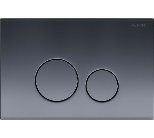 Панель смыва Kordi KDI-0000039 нержавеющая сталь оружейная сталь круглые кнопки KDI-0000039