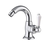 Смеситель для биде Nicolazzi P.M. Blanc с донным клапаном излив 132 мм хром 3455CR76C