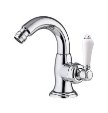 Смеситель для биде Nicolazzi P.M. Blanc с донным клапаном излив 132 мм хром 3455CR76C