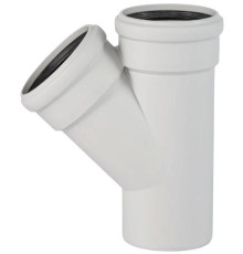 Тройник бесшумной канализации Ostendorf Skolan Safe SKEA 110/110 45° 335200