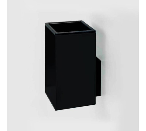 Стакан подвесной Colombo Design MiniQ чёрный матовый B5002.NM