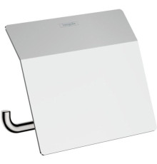 Держатель туалетной бумаги с крышкой Hansgrohe AddStoris хром 41753000