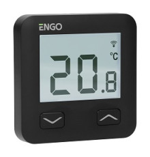 Терморегулятор проводной программируемый SALUS E10-B Wi-Fi черный