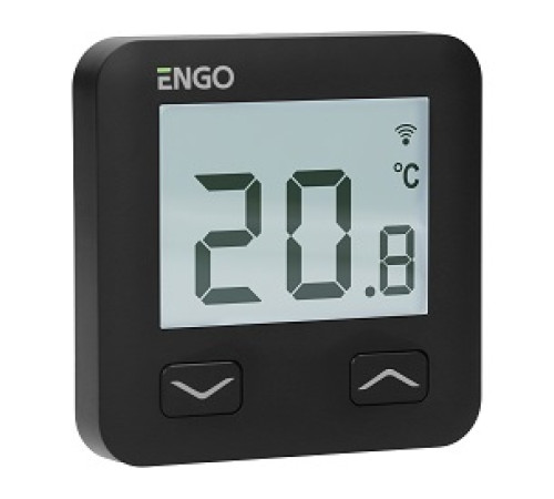 Терморегулятор проводной программируемый SALUS E10-B Wi-Fi черный