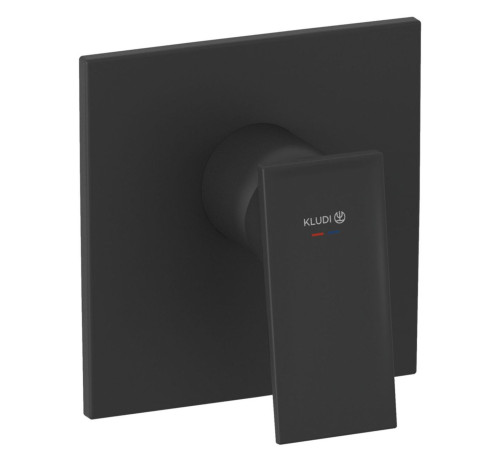 Смеситель для душа встраиваемый KLUDI DECUS внешняя часть для SLIM.BOXX 88022 черный матовый 547553975