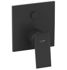 Смеситель для ванны и душа встраиваемый KLUDI DECUS внешняя часть для SLIM.BOXX 88022 черный матовый 547593975