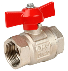 Кран шаровой Itap VIENNA 118 стандартный проход 3/4 бабочка 1180034