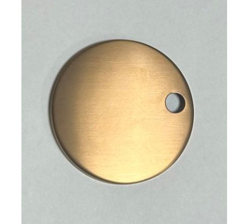 Заглушка крепежа сиденья Aquanet AQM1209 медь шлифованная AQM0040BC