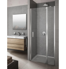 Маятниковая дверь в нишу Provex Jolly с боковым элементом 2100 JN 05 GL