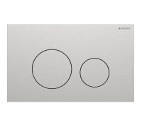 Клавиша смыва Geberit Sigma40 для двойного смыва круглая матированный 115.628.FW.1