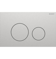 Клавиша смыва Geberit Sigma40 для двойного смыва круглая матированный 115.628.FW.1