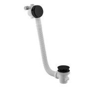 Слив-перелив для ванны Fima Carlo Frattini Complementi Bagno черный матовый F2003ERNS