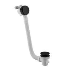 Слив-перелив для ванны Fima Carlo Frattini Complementi Bagno черный матовый F2003ERNS