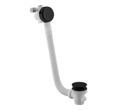 Слив-перелив для ванны Fima Carlo Frattini Complementi Bagno черный матовый F2003ERNS