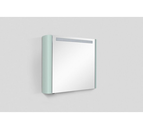 Зеркальный шкаф с подсветкой AM.PM Inspire V2.0 80 см правый мятный M30MCR0801GG