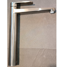 Смеситель для раковины AQUAMET Novara AQM6914GM высокий серый матовый AQM6914GM_1412