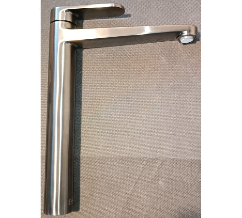 Смеситель для раковины AQUAMET Novara AQM6914GM высокий серый матовый AQM6914GM_1412