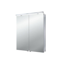 Зеркальный шкаф emco Flat 60х72.7 см 2 двери LED-подсветка 9797 050 63