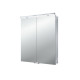 Зеркальный шкаф emco Flat 60х72.7 см 2 двери LED-подсветка 9797 050 63