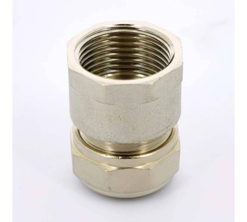 Муфта обжимная никелированная Uni-Fitt 26x1 ВР 661N8400