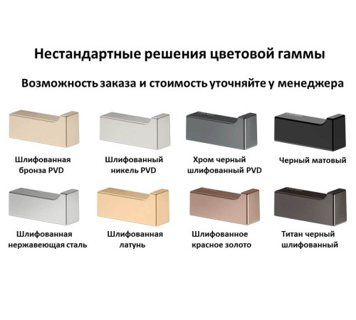 Ёршик для туалета с колбой и держателем KEUCO Edition 11 11164 379000 чёрный матовый 11164 379000