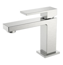 Смеситель для раковины Boheme Qubic никель 471-NB