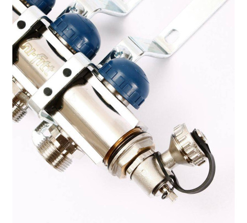 Коллекторная группа Uni-Fitt серия E 1x3/4 EK 3 выхода с расходомерами 440E4303