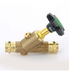 Вентиль комбинированный бронзовый Viega Easytop Basic CRV 22 мм 757212