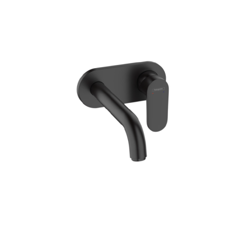 Смеситель для раковины Hansgrohe Vernis Shape 70 черный матовый 71576670