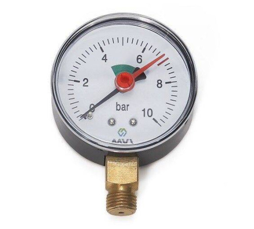 Манометр радиальный Hogert Technik Ø 63 мм 1/4 6 бар RM630603