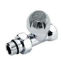 Клапан радиаторный прямой Tiemme 1/2 хромированный 3330012
