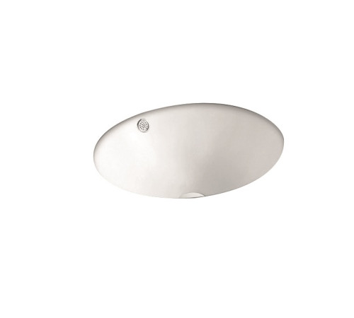 Раковина встраиваемая снизу AQUAMET 430х430х165 мм с переливом AQM5014