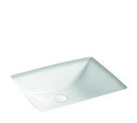 Раковина встраиваемая снизу AQUAMET 460х330х180 мм с переливом AQM5015