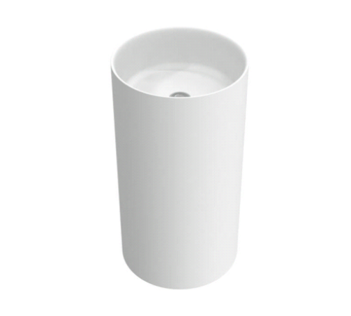 Раковина напольная AQUAMET 400х400х850 мм AQM5016