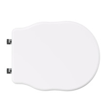 Сиденье с крышкой для унитаза Ceramica Alice BOHEME с микролифтом белый глянцевый MC2801SE
