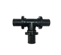 Тройник аксиальный равнопроходной Gekon 20x20x20 мм 7004202020