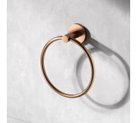 Кольцо для полотенец AM.PM X-Joy настенное розовое золото A85A34444
