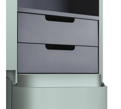 Шкаф-пенал подвесной 40 см AM.PM Sensation левый мятный M30CHL0406GG