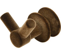 Крючок двойной подвесной Сунержа Виктория для полотенцесушителя флок бронза 50-2010-0002