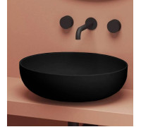 Раковина накладная Artceram Jolie 50 см черный матовый JOL001 17 00